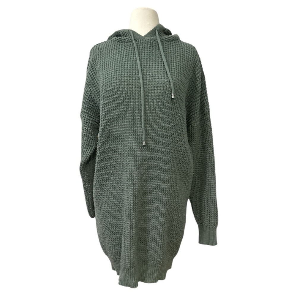 Waffle knit Sweater dress